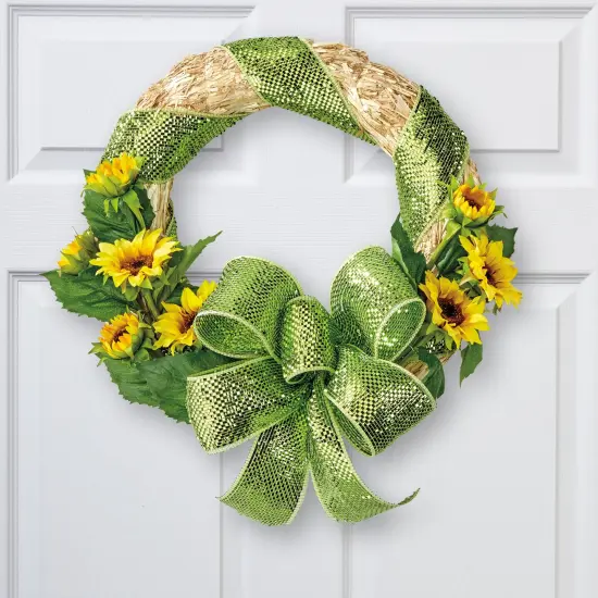 FloraCraft Straw Wreath Form-14" {4}
