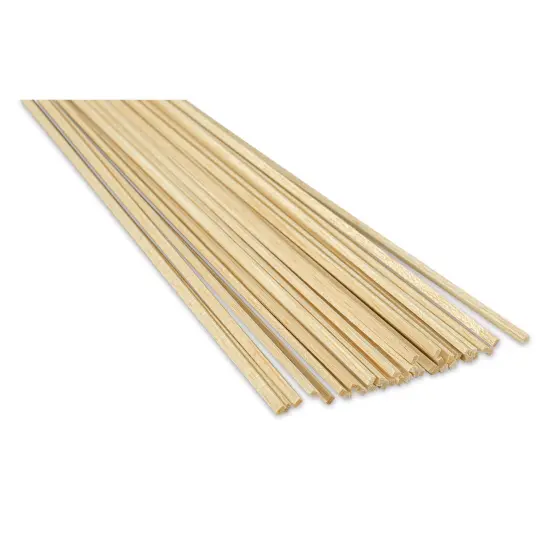 Bud Nosen Balsa Wood Sticks - 1/8" x 3/16" x 36", Pkg of 20 {1}