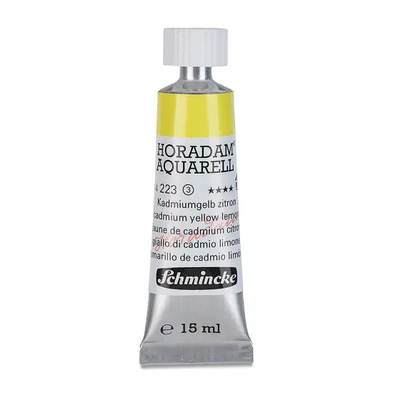 Schmincke Horadam Aquarell Artist Watercolor - Cadmium Yellow Lemon, 15 ml tube {2}