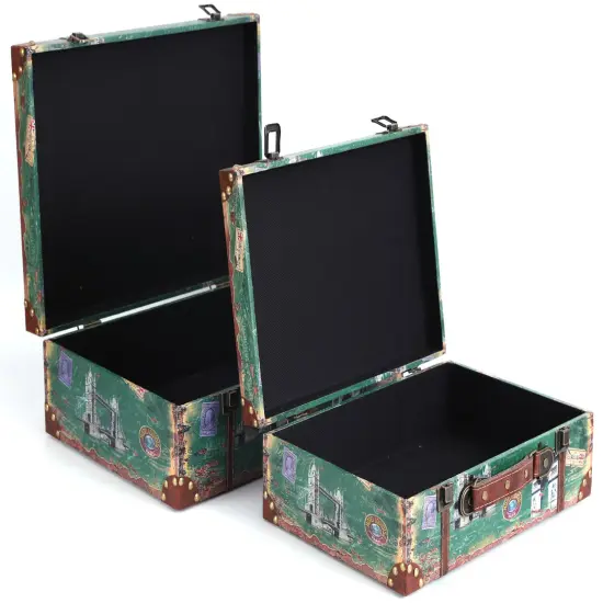 Vintage Style European Luggage Suitcase, Set of 2 {3}