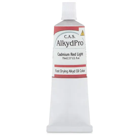 CAS AlkydPro Fast-Drying Alkyd Oil Color - Cadmium Red Light, 70 ml tube {1}