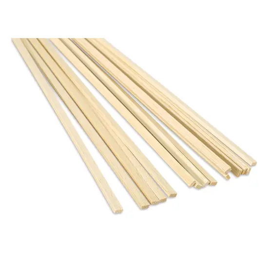 Bud Nosen Balsa Wood Sticks - 3/16" x 3/8" x 36", Pkg of 15 {1}