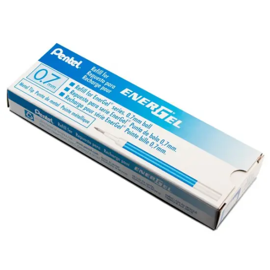 Refill Ink - For EnerGel Gel Pen, 0.7mm Metal Tip, Medium, Blue Ink {2}