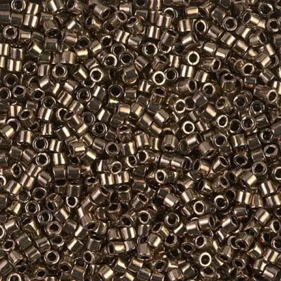 Miyuki Delica Bead 10/0, DBM0022, Metallic Dark Bronze {1}