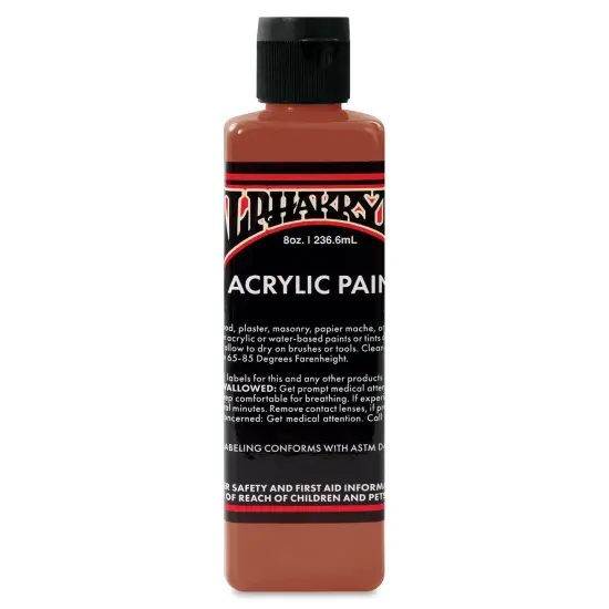 Alpha6 Alphakrylic Acrylic Paint - Metallic Crimson, 8 oz {1}