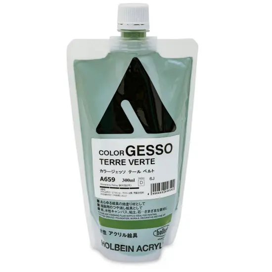 Holbein Acryla Gesso -Terre Verte, 300 ml pouch {1}