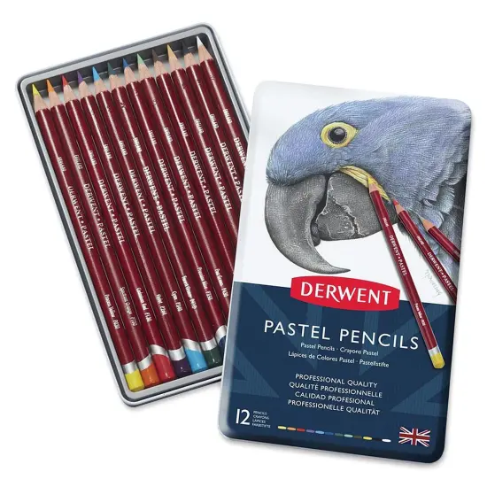 Derwent Pastel Pencils - Set of 12 {2}