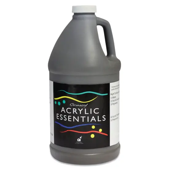 Chromacryl Acrylic Essentials - Raw Umber, 1/2 Gallon {1}