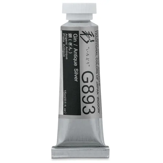 Holbein Irodori Artist Gouache - Antique Silver, 15 ml, Tube {1}