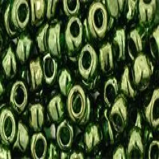 Toho 6/0 Round Japanese Seed Bead, TR6-333, Gold Luster Fern {1}