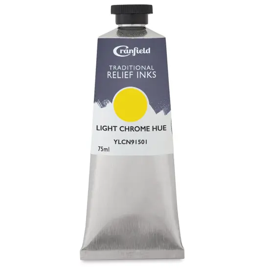Cranfield Traditional Relief Ink - Light Chrome Yellow, 75 ml {1}