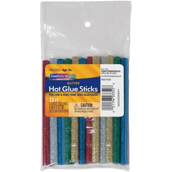 Hot Gun Glue Sticks (Mini Glitter) {1}