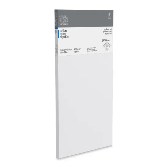 Winsor & Newton Professional Cotton Canvas - 12" x 24", Traditional Profile {1}