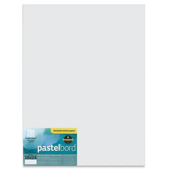 Ampersand Pastelbord Panel - 18" x 24", 1/8" Profile, White {1}