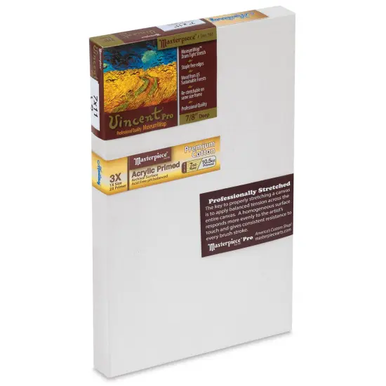 Masterpiece Fibonacci Golden Rectangle Canvas- 7" x 11", 7/8" Profile {2}