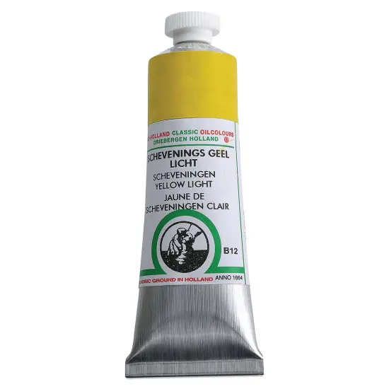 Old Holland Classic Oil Color - Scheveningen Yellow Light, 40 ml tube {1}