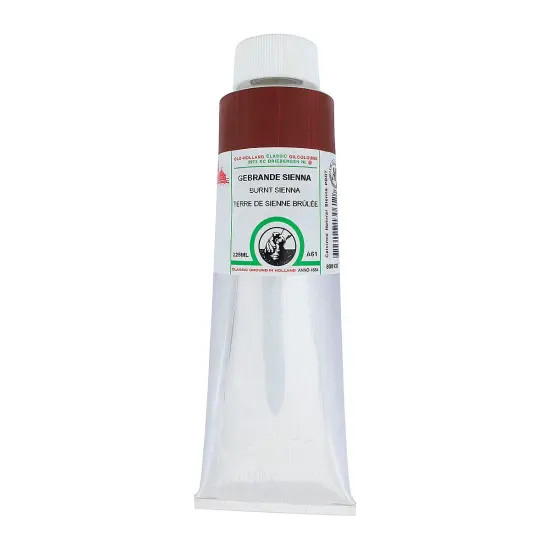 Old Holland Classic Oil Color - Burnt Sienna, 225 ml tube {1}
