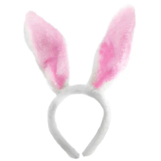 Bunny Rabbit Costume Set - White and Pink Ears, Bow Tie and Tail Accessories Kit for Kids of All Ages {2}