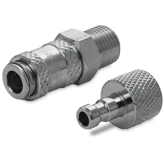 Iwata Airbrush QuickFit Quick Disconnect Set - 2 Pieces {2}