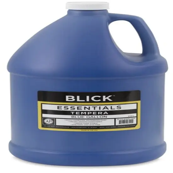 Blick Essentials Tempera - Blue, Gallon {2}