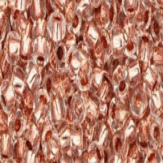 Toho 8/0 Round Japanese Seed Bead, TR8-740, Copper Lined Crystal {1}