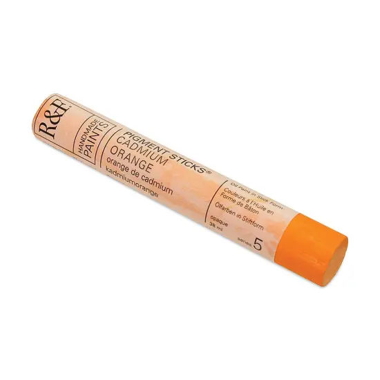 R&F Pigment Stick - Cadmium Orange, 38 ml stick {2}