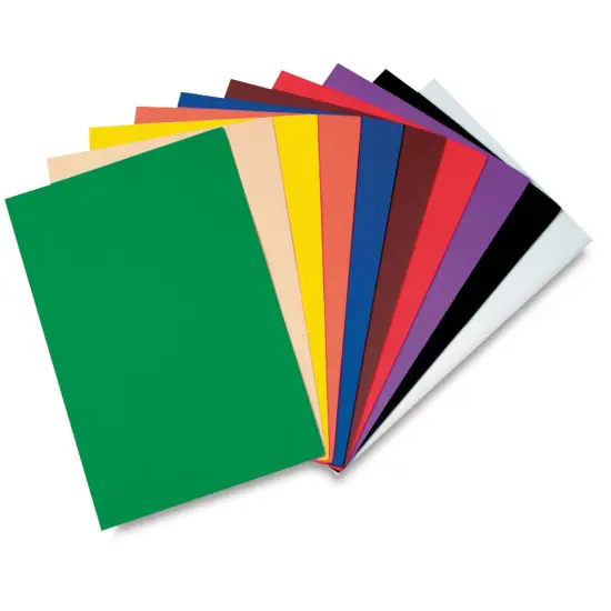 Creativity Street WonderFoam Peel & Stick - Mulitcolored Sheets, 9" x 12", Pkg of 20 {2}