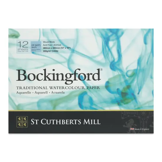 Bockingford Watercolor Gluebound Pad - Cold Press, 14" x 10" {1}
