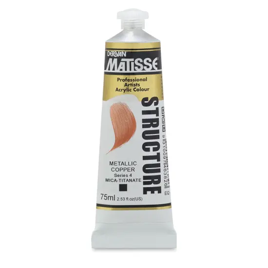 Matisse Structure Paint - Metallic Copper, 75 ml {2}