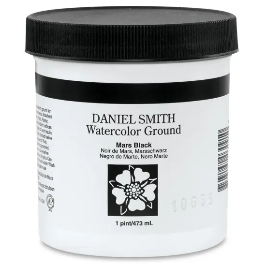 Daniel Smith Watercolor Ground - Mars Black, 16 oz {2}