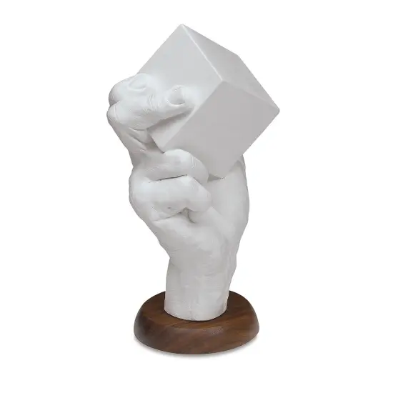 Human Hand Stand - with Cube {1}