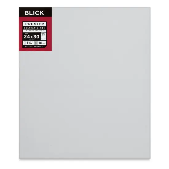 Blick Premier Belgian Linen - 24" x 30", Oil-Primed, 1-3/8" Profile {1}