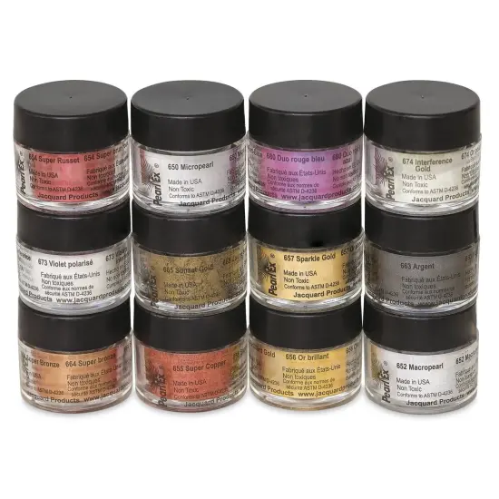 Jacquard Pearl-Ex Pigments - Series I, Set of 12 {1}