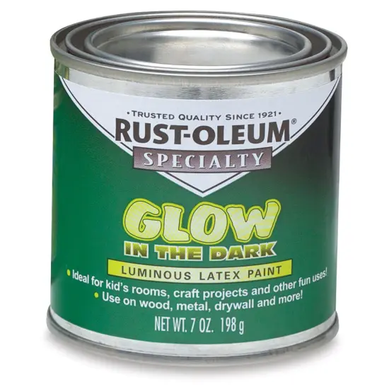 Rust-Oleum Glow in the Dark Brush-on Paint - 7 oz Can {1}