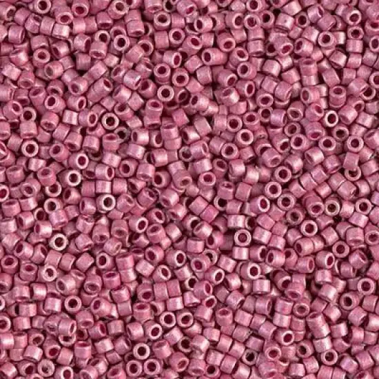 Miyuki Delica Bead 11/0 - DB1840F - Matte Duracoat Galvanized Hot Pink {1}