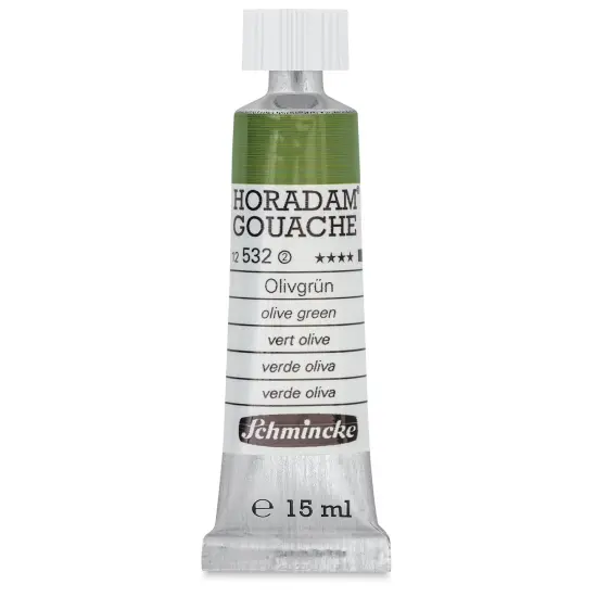 Schmincke Horadam Artist Gouache - Olive Green, 15 ml tube {1}