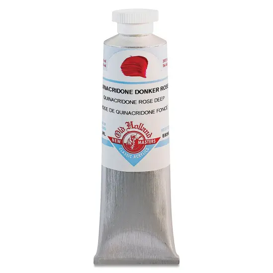 Old Holland New Masters Classic Acrylics - Quinacridone Rose Deep, 60 ml tube {2}