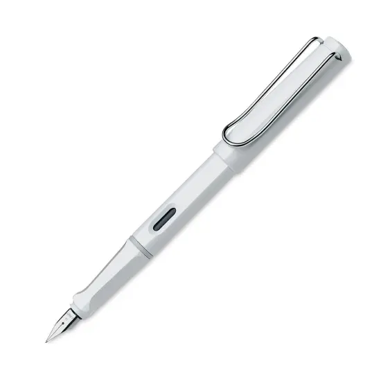 Lamy Safari Fountain Pen - White, Medium Nib {1}