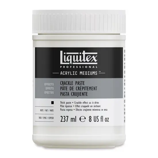 Liquitex Effects Acrylic Crackle Paste - 237 ml, Jar {1}