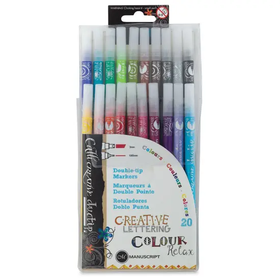 Manuscript Callicreative Duotip Marker Set - Set of 20 {2}