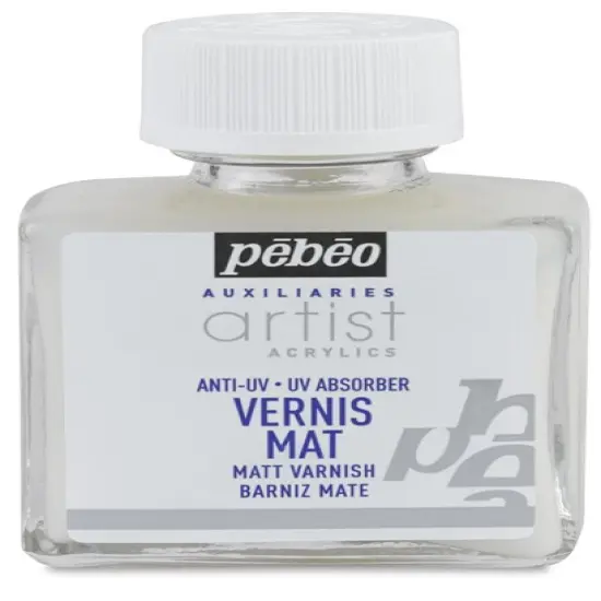 Pebeo Acrylic Polymer Varnish - Matte, 75 ml bottle {1}