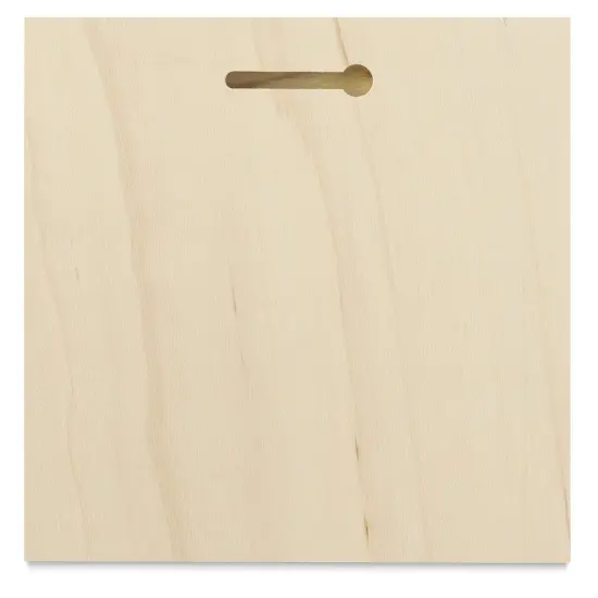 American Easel Maple Panel - 6" x 6", 1/2" Profile, Keyhole {1}