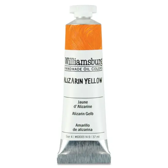 Williamsburg Handmade Oil Paint - Alizarin Yellow, 37 ml tube {1}