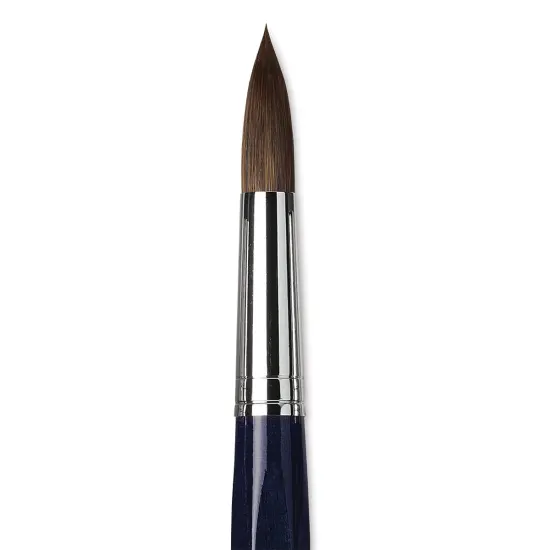 Da Vinci Cosmotop Sable Mix B Brush - Round, Short Handle, Size 24 {1}