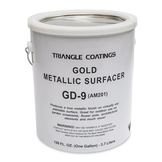 Metallic Surfacer Solution - 128 oz, Gold {1}