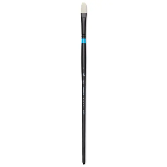 Princeton Series 6500 Aspen Synthetic Brush - Size 6, Filbert, Long Handle {2}
