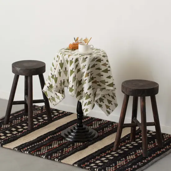 Antique Round Wooden Chair Log Cabin Stools Set of 2 {2}