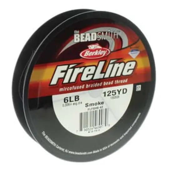 Fireline 6lb Smoke Grey 125 yards {1}