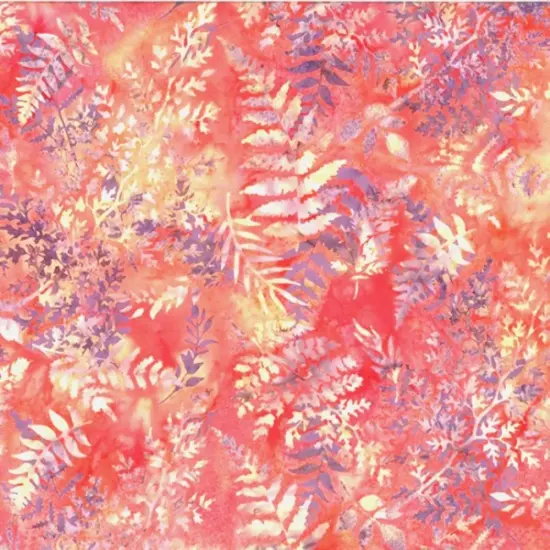 Harvest Passion Tea batik U2489-419 in Bali featuring original Hoffman design {1}