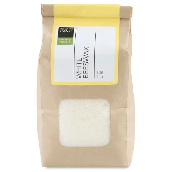 R&F Encaustic Beeswax - White, 1 lb Bag {2}